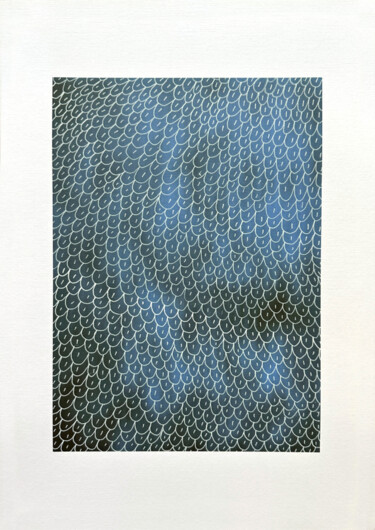 "Pattern Play Study V" başlıklı Resim Jennifer Bell tarafından, Orijinal sanat, Mürekkep