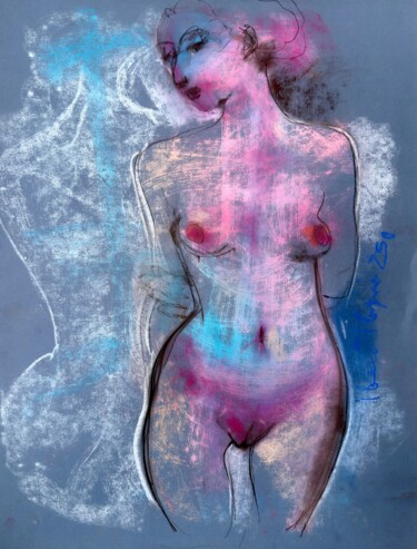 "Pastel Nudes III" başlıklı Resim Ivan Tverdun tarafından, Orijinal sanat, Pastel