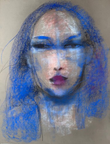 Pastel Portraits I 图画 标题为“Pastel Portraits I” 由Ivan Tverdun, 原创艺术品, 粉彩