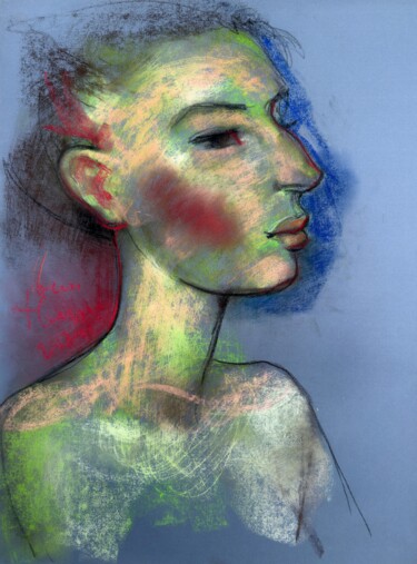 Pastel Portraits IV Disegno intitolato "Pastel Portraits IV" da Ivan Tverdun, Opera d'arte originale, Pastello