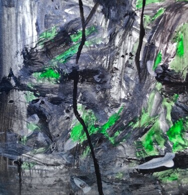 Картина под названием "Imaginary jungles p…" - Milto Sideris, Подлинное произведение искусства, Акрил