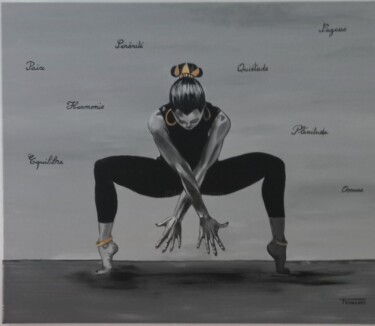 绘画 标题为“Equilibre” 由Patricia Vescovi, 原创艺术品, 丙烯