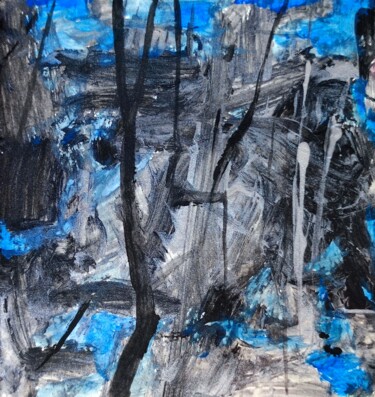 Картина под названием "Imaginary jungles p…" - Milto Sideris, Подлинное произведение искусства, Акрил