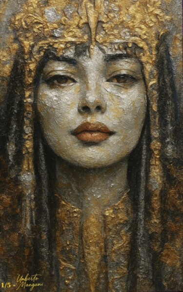 Arte digitale intitolato "SU RICHIESTA - 5 (T…" da Mangani', Opera d'arte originale, Pittura digitale
