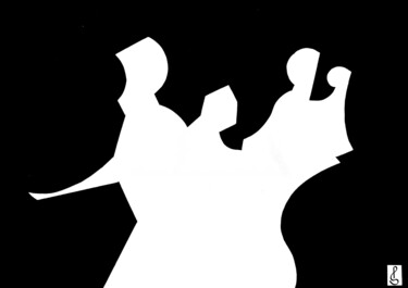 Refugee Family 绘画 标题为“Refugee Family” 由Paul Valentin Schneider, 原创艺术品, 丙烯