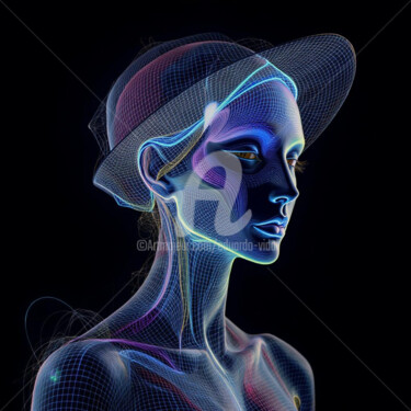 Arte digitale intitolato "IAVI" da Eduardo Vidal, Opera d'arte originale, Immagine generata dall'IA