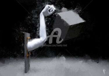 数字艺术 标题为“La Frontera Liminal…” 由Francisco Tabakman (Frankly Tired), 原创艺术品, 数字油画