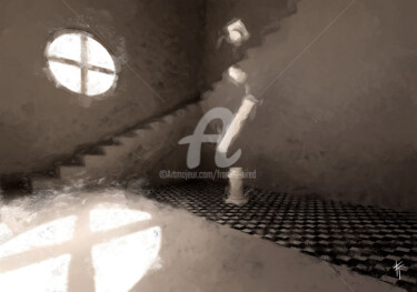 数字艺术 标题为“La Frontera Liminal…” 由Francisco Tabakman (Frankly Tired), 原创艺术品, 数字油画 安装在artwork_cat.上