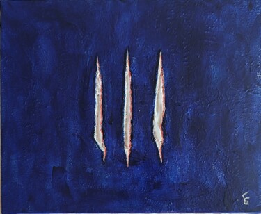 Peinture intitulée "GRIFF 2024" par Frédérique Gouzien, Œuvre d'art originale, Acrylique