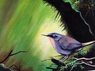 Forest Melody Painting titled "Forest Melody" by Kapila Priyantha, Original Artwork, Acrylic