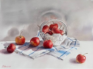 绘画 标题为“Apples of paradise,…” 由Natalia Butenko, 原创艺术品, 水彩