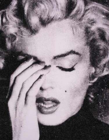 绘画 标题为“Marilyn Crying, Sma…” 由Russell Young, 原创艺术品, 丙烯