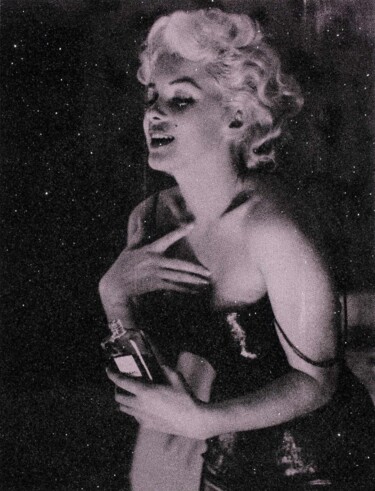 绘画 标题为“Marilyn Chanel Smal…” 由Russell Young, 原创艺术品, 丙烯