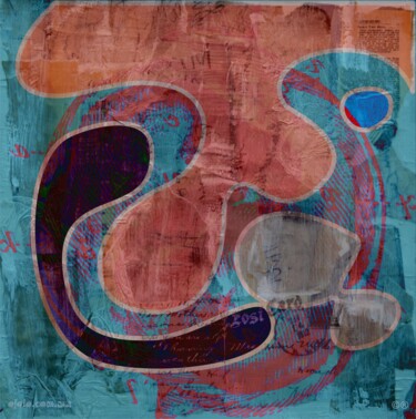 数字艺术 标题为“disolución 2 vi-git…” 由Ojolo - Abel García, 原创艺术品, 数字油画