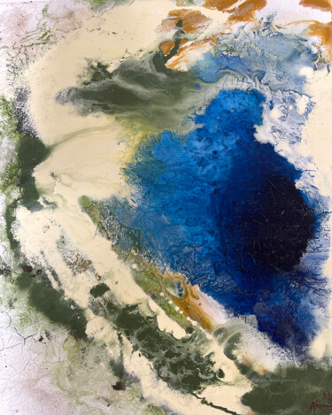 绘画 标题为“Das Auge” 由Angela Sommer, 原创艺术品, 丙烯