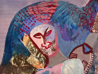 Emotional Inner Landscapes 绘画 标题为“Emotional Inner Lan…” 由Yerkezhan Kamentayeva, 原创艺术品, 丙烯