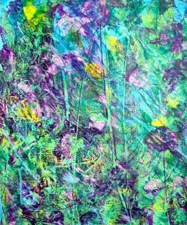绘画 标题为“Beautiful Summer Me…” 由Olga Boltenkova, 原创艺术品, 丙烯