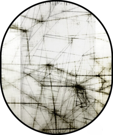 印花与版画 标题为“Texture and Line” 由Banu Muazzez Arpalı, 原创艺术品, 铅笔