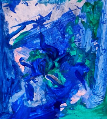 Картина под названием "Studies for portrai…" - Milto Sideris, Подлинное произведение искусства, Акрил