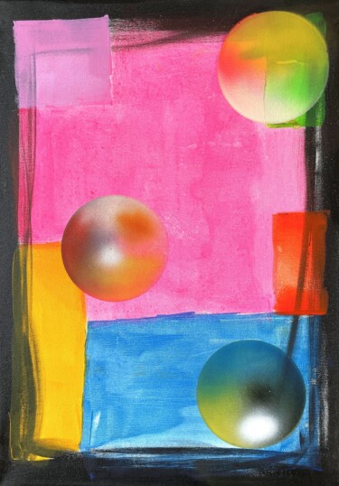 绘画 标题为“Transformation Circ…” 由Juan José Garay, 原创艺术品, 丙烯