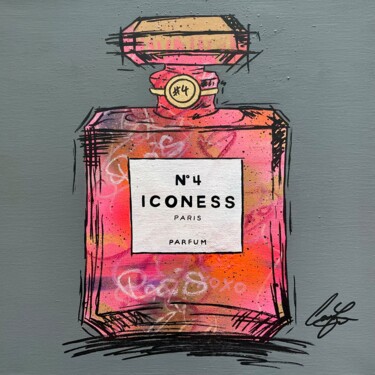 绘画 标题为“ICONESS” 由Beyond Signature, 原创艺术品, 丙烯 安装在木质担架架上