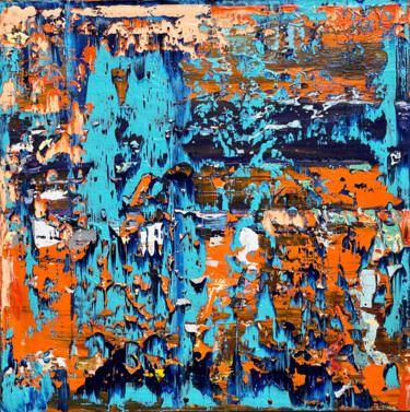 Traces of change 绘画 标题为“Traces of change” 由Svitlana Andriichenko, 原创艺术品, 油 安装在木板上