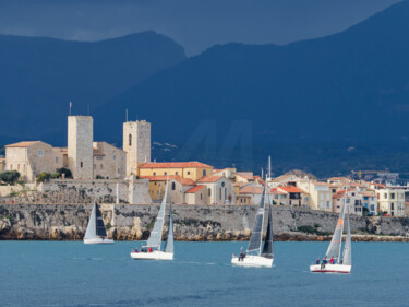 "Régate à Antibes" başlıklı Fotoğraf Lermuze tarafından, Orijinal sanat, Dijital Fotoğrafçılık