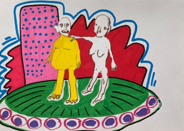 图画 标题为“Compassion” 由Waldemar Pars, 原创艺术品, 丙烯