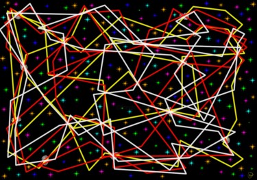 数字艺术 标题为“Déchets cachés - 3” 由Pascal Rissac, 原创艺术品, 数字油画