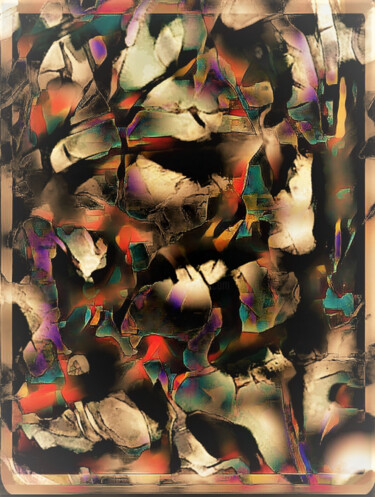 印花与版画 标题为“Dance of Shadows” 由Banu Muazzez Arpalı, 原创艺术品, 数字打印