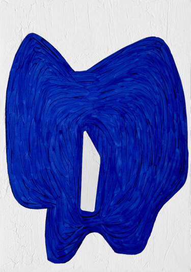 绘画 标题为“elephant no.4” 由Alice Kauer, 原创艺术品, 丙烯 安装在木质担架架上