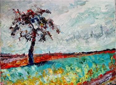 Pintura titulada "Rhythm of the Wind" por Jowi, Obra de arte original, Acrílico