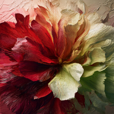 Apple. Flesh of Color 数字艺术 标题为“Apple. Flesh of Col…” 由Efema, 原创艺术品, 数字油画