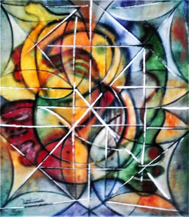 Printmaking titled "Intemporal 008" by Antonio Guimaraes, Original Artwork, Digital Print