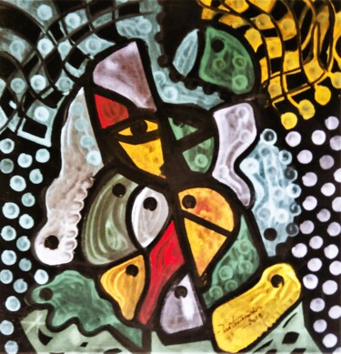 Printmaking titled "Intemporal 010" by Antonio Guimaraes, Original Artwork, Digital Print