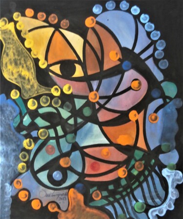 Printmaking titled "Intemporal 014" by Antonio Guimaraes, Original Artwork, Digital Print