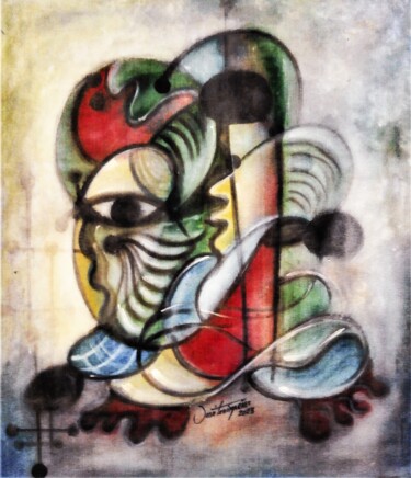 Printmaking titled "Intemporal 017" by Antonio Guimaraes, Original Artwork, Digital Print