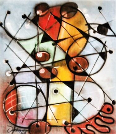 Printmaking titled "Intemporal 018" by Antonio Guimaraes, Original Artwork, Digital Print