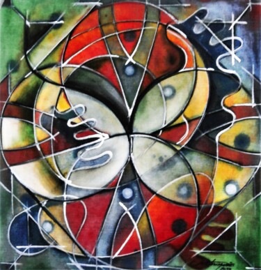 Printmaking titled "Intemporal 019" by Antonio Guimaraes, Original Artwork, Digital Print