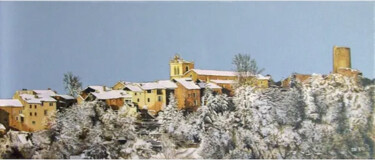 "Aurignac 04" başlıklı Tablo Dominique Boucher tarafından, Orijinal sanat, Akrilik Ahşap Sedye çerçevesi üzerine monte edilm…