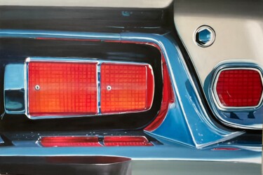 绘画 标题为“Citroën DS 23 déesse” 由Gilbert Duchamp, 原创艺术品, 丙烯 安装在木质担架架上