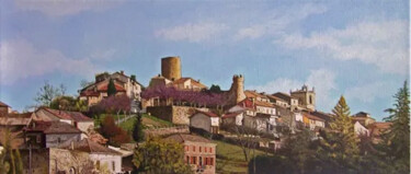 "Aurignac 06" başlıklı Tablo Dominique Boucher tarafından, Orijinal sanat, Akrilik Ahşap Sedye çerçevesi üzerine monte edilm…