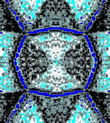 Crystal Entities 3x2e2 摄影 标题为“Crystal Entities 3x…” 由Ken Lerner, 原创艺术品, 数码摄影