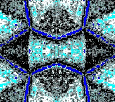 Crystal Entities 3x2e3 摄影 标题为“Crystal Entities 3x…” 由Ken Lerner, 原创艺术品, 数码摄影