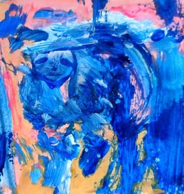 Картина под названием "Studies for portrai…" - Milto Sideris, Подлинное произведение искусства, Акрил