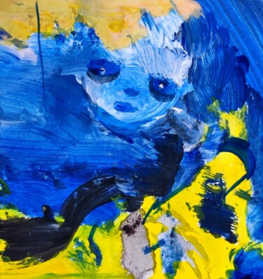 Картина под названием "Studies for portrai…" - Milto Sideris, Подлинное произведение искусства, Акрил