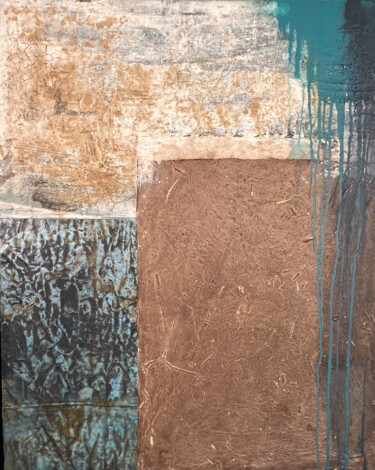 绘画 标题为“SALENTO 2” 由Marion Albrecht, 原创艺术品, 颜料 安装在木质担架架上