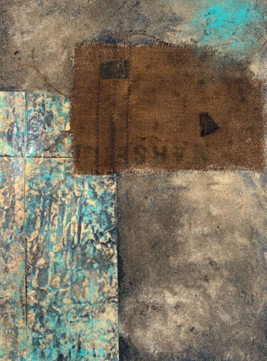 绘画 标题为“SALENTO 1” 由Marion Albrecht, 原创艺术品, 颜料 安装在木质担架架上