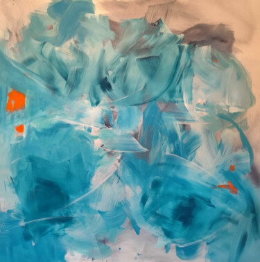 绘画 标题为“FREEDOM” 由Marion Albrecht, 原创艺术品, 颜料 安装在木质担架架上