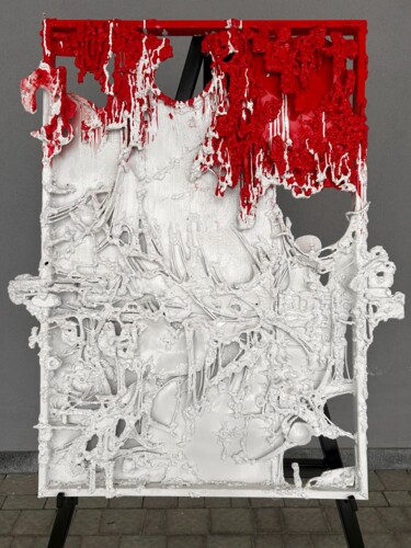 雕塑 标题为““Fluidity, Fragment…” 由Illya Trofymchuk, 原创艺术品, 喷漆